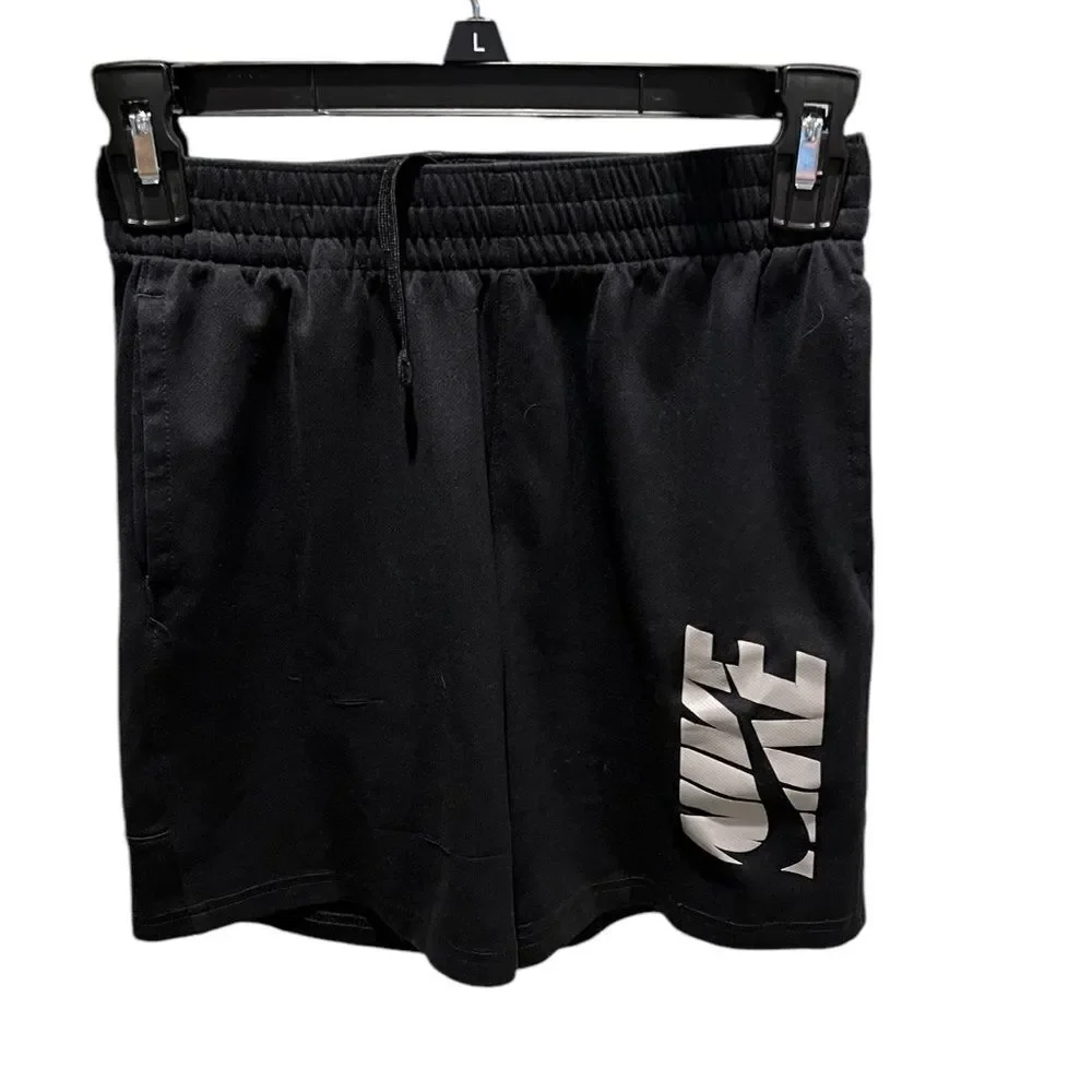 Nike boys black shorts‎ size small